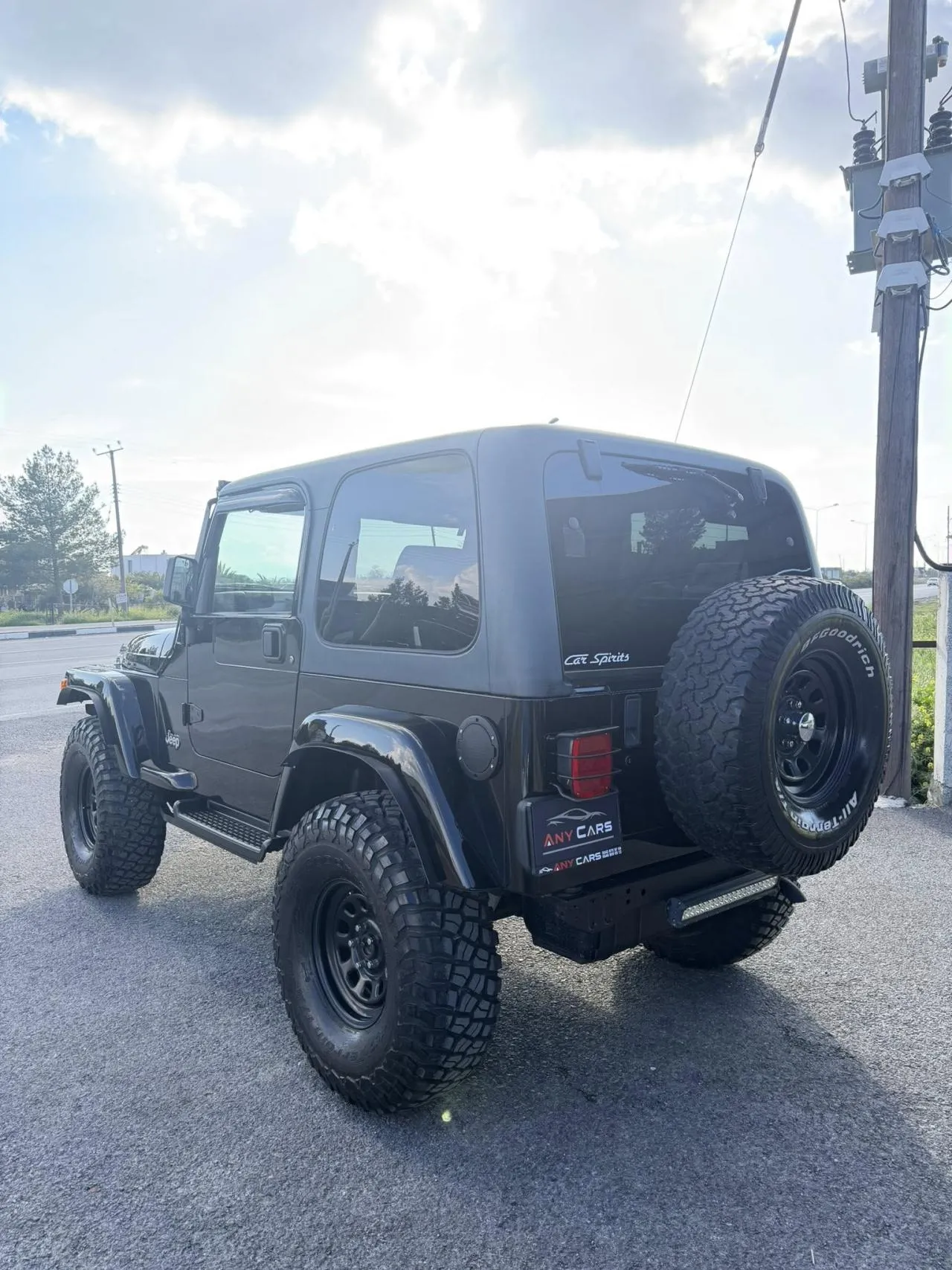1997 Model Düz Jeep Wrangler